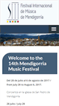 Mobile Screenshot of festivalmendigorria.com